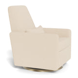 Fauteuil Pivotant Berçant et Inclinable Grano - Tissu Bouclé Biscuit / Or-Monte-MTE-GRANOBISCOR-CLÉMENT