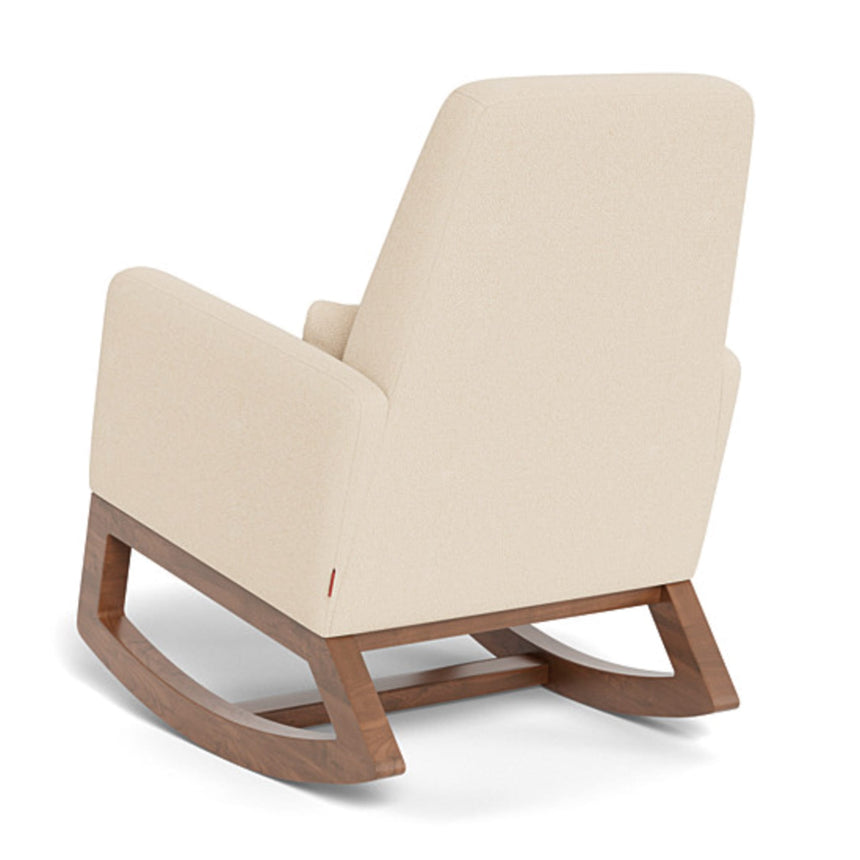 Chaise Berçante Joya - Tissu Bouclé Biscuit / Noyer-Monte-MTE-JOYABISCUITN-CLÉMENT