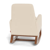 Chaise Berçante Joya - Tissu Bouclé Biscuit / Noyer-Monte-MTE-JOYABISCUITN-CLÉMENT