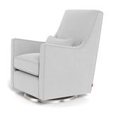Fauteuil Berçant et Pivotant Luca - Ash / Argent-Monte-MTE-LUCA-ASH-ARG-CLÉMENT