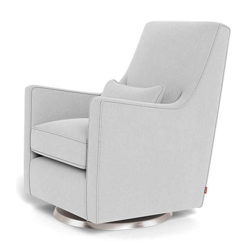 Fauteuil Berçant et Pivotant Luca - Ash / Argent-Monte-MTE-LUCA-ASH-ARG-CLÉMENT