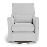 Fauteuil Berçant et Pivotant Luca - Ash / Argent-Monte-MTE-LUCA-ASH-ARG-CLÉMENT