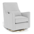 Fauteuil Berçant et Pivotant Luca - Ash / Or-Monte-MTE-LUCA-ASH-OR-CLÉMENT