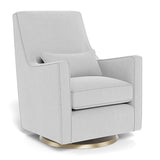 Fauteuil Berçant et Pivotant Luca - Ash / Or-Monte-MTE-LUCA-ASH-OR-CLÉMENT