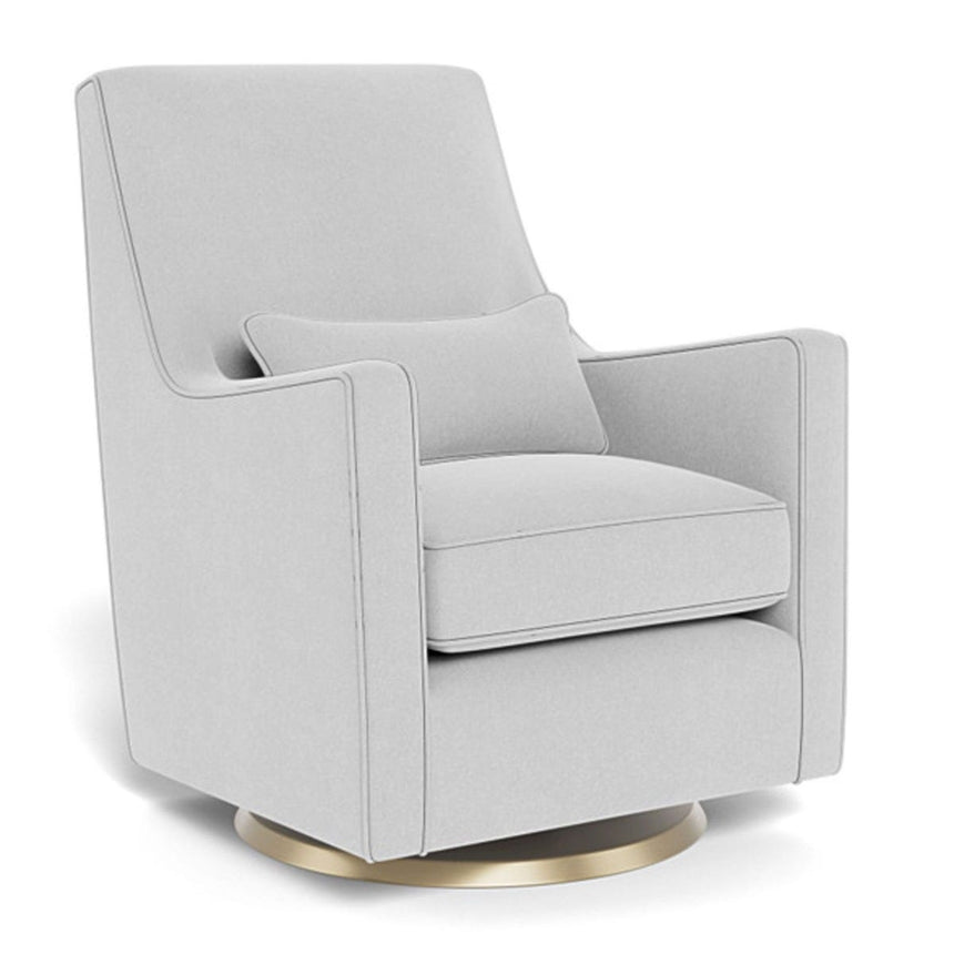 Fauteuil Berçant et Pivotant Luca - Ash / Or-Monte-MTE-LUCA-ASH-OR-CLÉMENT