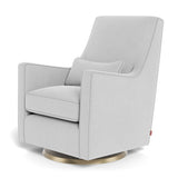 Fauteuil Berçant et Pivotant Luca - Ash / Or-Monte-MTE-LUCA-ASH-OR-CLÉMENT