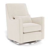 Fauteuil Berçant et Pivotant Luca - Dune / Argent-Monte-MTE-LUCA-DUNE-A-CLÉMENT