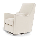 Fauteuil Berçant et Pivotant Luca - Dune / Argent-Monte-MTE-LUCA-DUNE-A-CLÉMENT