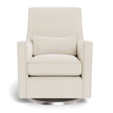 Fauteuil Berçant et Pivotant Luca - Dune / Argent-Monte-MTE-LUCA-DUNE-A-CLÉMENT