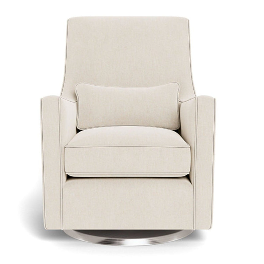 Fauteuil Berçant et Pivotant Luca - Dune / Argent-Monte-MTE-LUCA-DUNE-A-CLÉMENT