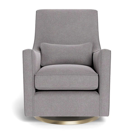 Fauteuil Berçant et Pivotant Luca - Pebble Gris / Or-Monte-MTE-LUCA-PEBBL-O-CLÉMENT