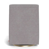 Fauteuil Berçant et Pivotant Luca - Pebble Gris / Or-Monte-MTE-LUCA-PEBBL-O-CLÉMENT