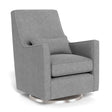 Fauteuil Berçant et Pivotant Luca - Pepper Gris / Argent-Monte-MTE-LUCA-PEPPE-A-CLÉMENT