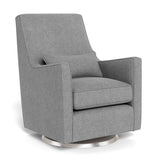 Fauteuil Berçant et Pivotant Luca - Pepper Gris / Argent-Monte-MTE-LUCA-PEPPE-A-CLÉMENT