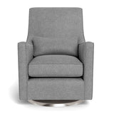 Fauteuil Berçant et Pivotant Luca - Pepper Gris / Argent-Monte-MTE-LUCA-PEPPE-A-CLÉMENT