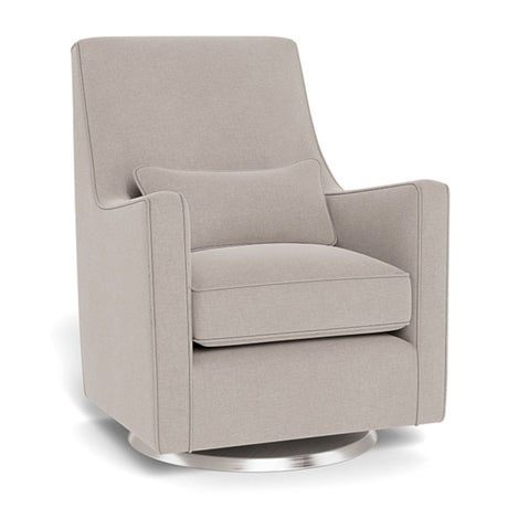 Fauteuil Berçant et Pivotant Luca - Sand / Argent-Monte-MTE-LUCA-SAND-AR-CLÉMENT