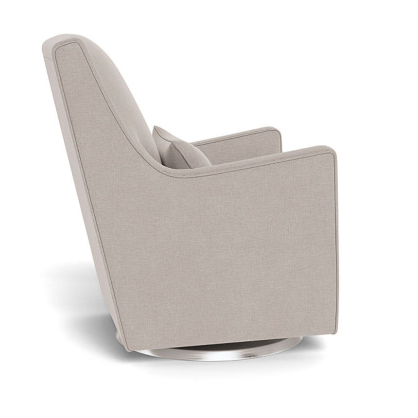 Fauteuil Berçant et Pivotant Luca - Sand / Argent-Monte-MTE-LUCA-SAND-AR-CLÉMENT
