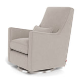 Fauteuil Berçant et Pivotant Luca - Sand / Argent-Monte-MTE-LUCA-SAND-AR-CLÉMENT