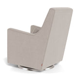 Fauteuil Berçant et Pivotant Luca - Sand / Argent-Monte-MTE-LUCA-SAND-AR-CLÉMENT