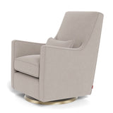 Fauteuil Berçant et Pivotant Luca - Sand / Or-Monte-MTE-LUCA-SAND-OR-CLÉMENT