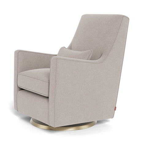 Fauteuil Berçant et Pivotant Luca - Sand / Or-Monte-MTE-LUCA-SAND-OR-CLÉMENT