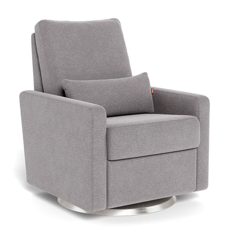 Fauteuil Berçant, Pivotant et Inclinable Matera - Pebble / Argent-Monte-MTE-MATERAPEBAR-CLÉMENT