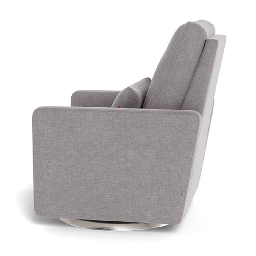 Fauteuil Berçant, Pivotant et Inclinable Matera - Pebble / Argent-Monte-MTE-MATERAPEBAR-CLÉMENT