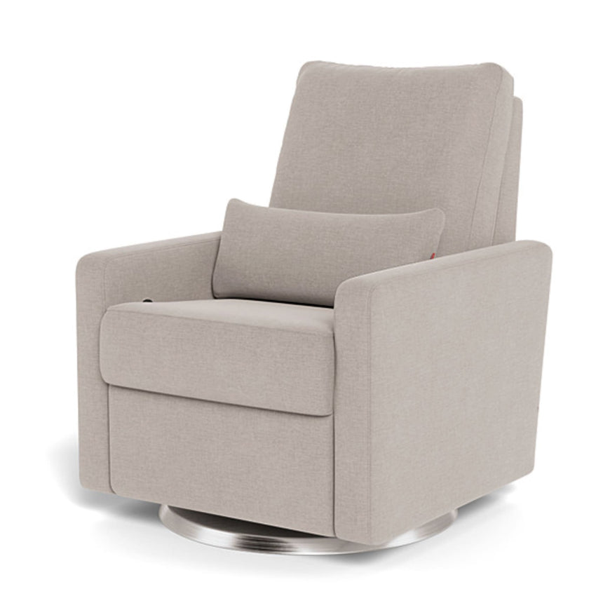 Fauteuil Berçant, Pivotant et Inclinable Matera - Sand / Argent-Monte-MTE-MATERASANDAR-CLÉMENT
