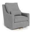 Fauteuil Berçant et Pivotant Vera - Pepper Gris / Or-Monte-MTE-VERA-PEPPE-O-CLÉMENT