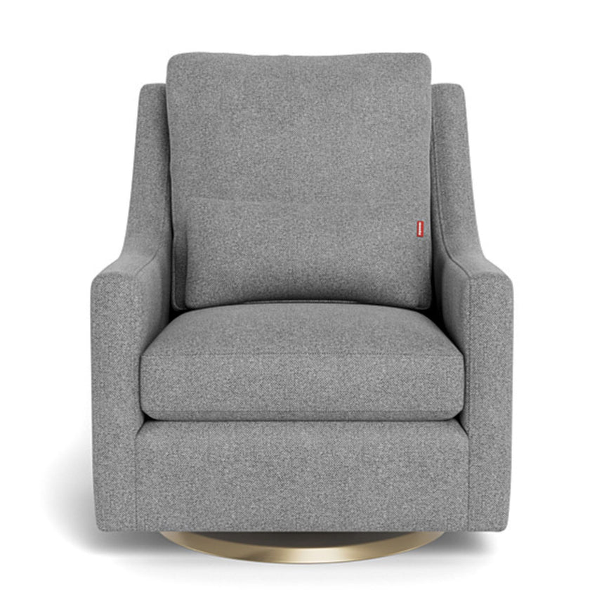 Fauteuil Berçant et Pivotant Vera - Pepper Gris / Or-Monte-MTE-VERA-PEPPE-O-CLÉMENT