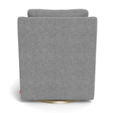 Fauteuil Berçant et Pivotant Vera - Pepper Gris / Or-Monte-MTE-VERA-PEPPE-O-CLÉMENT