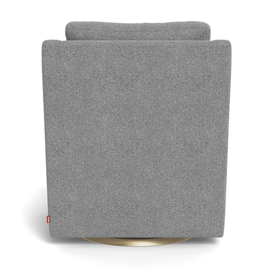 Fauteuil Berçant et Pivotant Vera - Pepper Gris / Or-Monte-MTE-VERA-PEPPE-O-CLÉMENT