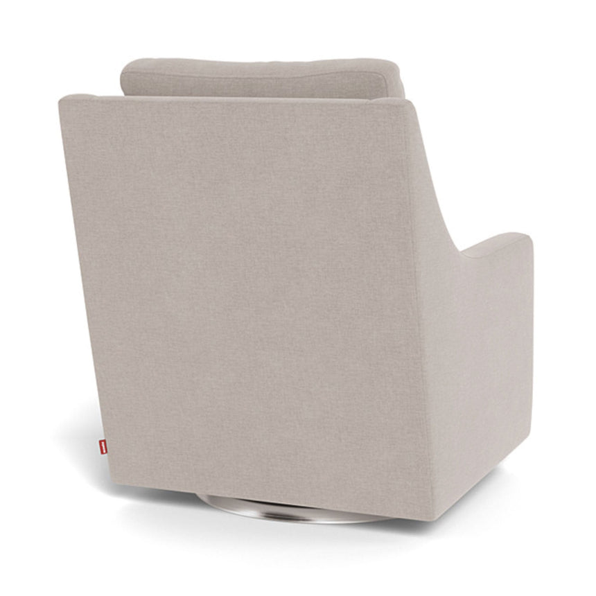 Fauteuil Berçant et Pivotant Vera - Sand / Argent-Monte-MTE-VERA-SAND-A-CLÉMENT