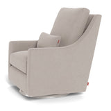 Fauteuil Berçant et Pivotant Vera - Sand / Argent-Monte-MTE-VERA-SAND-A-CLÉMENT