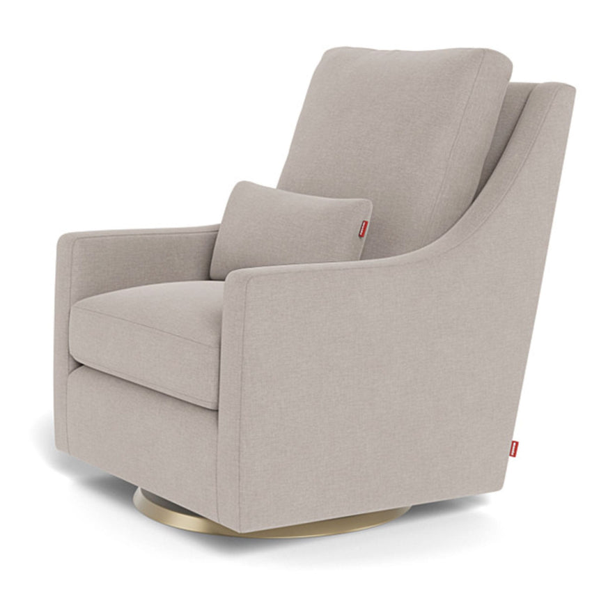 Fauteuil Berçant et Pivotant Vera - Sand / Or-Monte-MTE-VERA-SAND-O-CLÉMENT