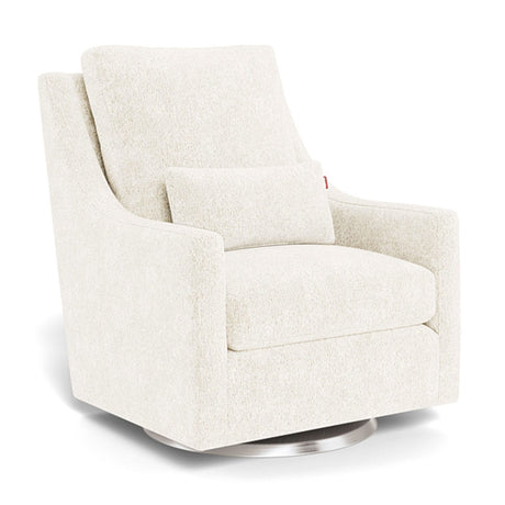 Fauteuil Berçant et Pivotant Vera - Sherpa / Argent-Monte-MTE-VERA-SHEEP-A-CLÉMENT