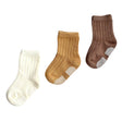 Bas (3) Beige Brun Pointures 6-36mois-Mini et toi-Beige-6-12 m-MTI-BAS01BE-CLÉMENT
