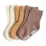 Bas (3) Beige Brun Pointures 6-36mois-Mini et toi-MTI-BAS01BE-CLÉMENT