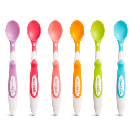 Cuillères Souples Pour Bébé (6)-Munchkin-MUN-10062-10072-CLÉMENT