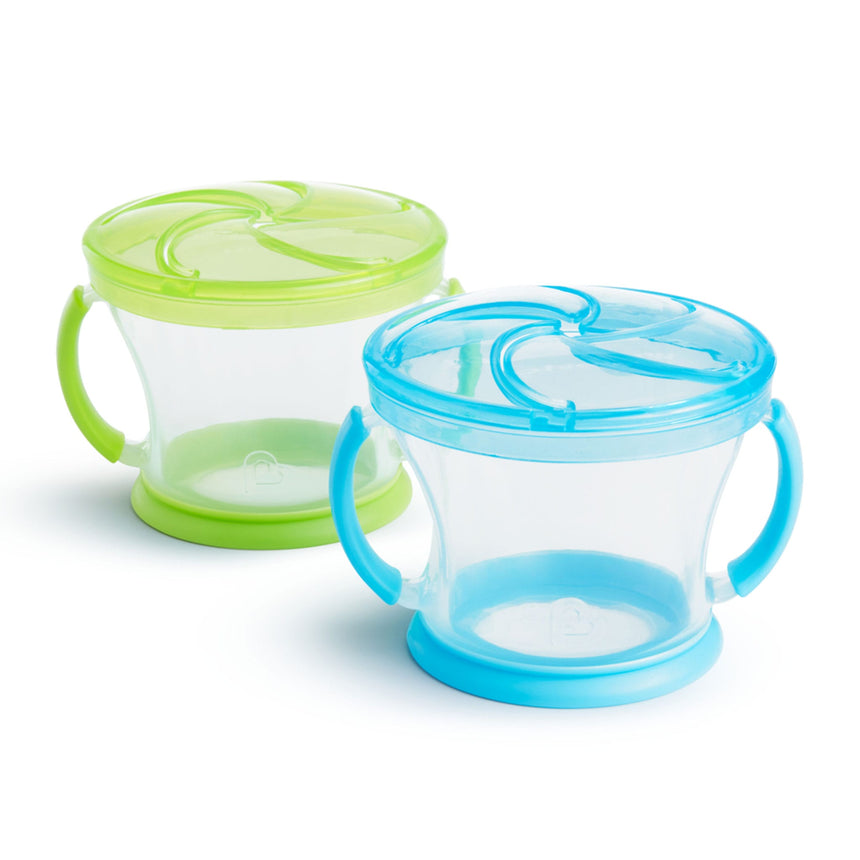 Tasse à Collation (2) - Bleu / Vert-Munchkin-MUN-10861-10871A-CLÉMENT