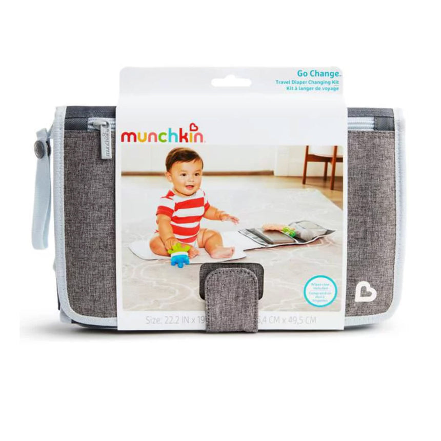 Sac à Langer de Voyage - Gris-Munchkin-MUN-11508-11518-CLÉMENT