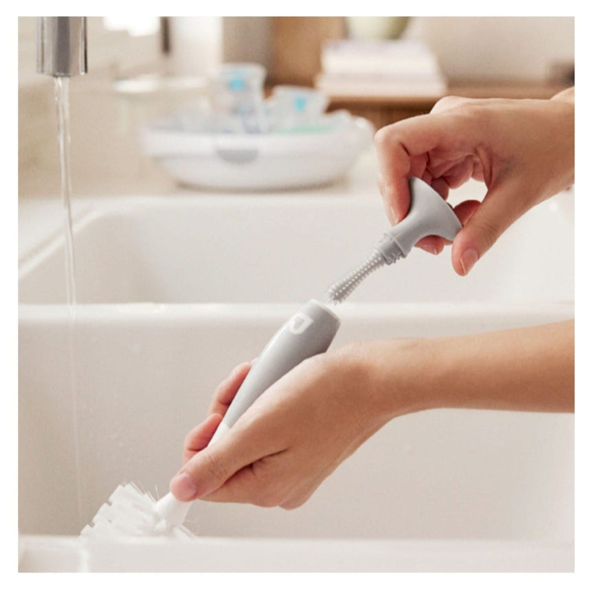 Brosse à Biberon 2 en 1 - Sauge-Munchkin-MUN-15769-SAUGE-CLÉMENT