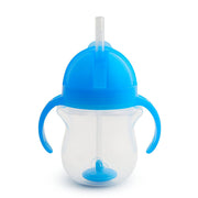 Gobelet Any Angle™ Click Lock avec Paille 7oz - Bleu-Munchkin-MUN-15848-15858A-CLÉMENT