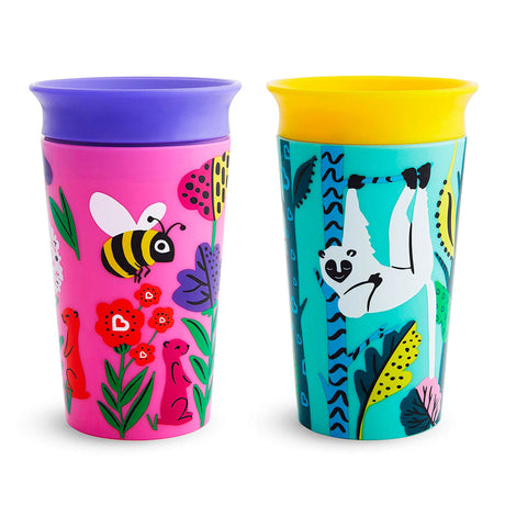 Verres (2) Miracle® 360° WildLove 9oz-Munchkin-MUN-17345-CLÉMENT