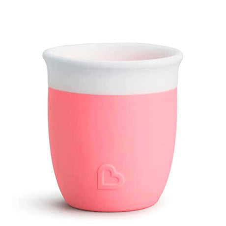 Petit Verre en Silicone 2oz - Corail-Munchkin-MUN-17776-CLÉMENT