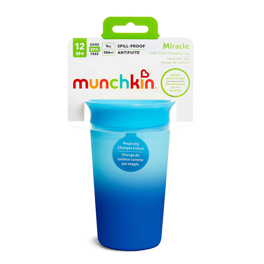 Verre Miracle® 360° 9oz - Bleu Magique-Munchkin-MUN-21337-21347A-CLÉMENT