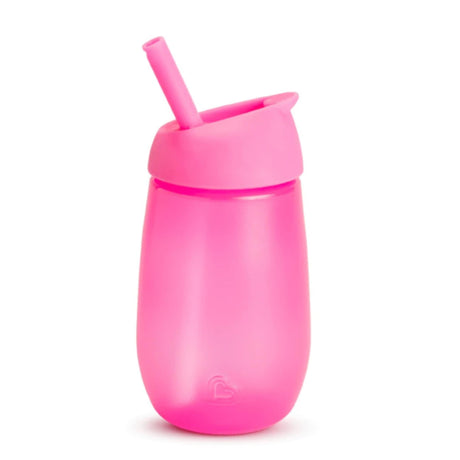 Gobelet avec Paille Simple Clean™ 10oz - Rose-Munchkin-MUN-21399-CLÉMENT