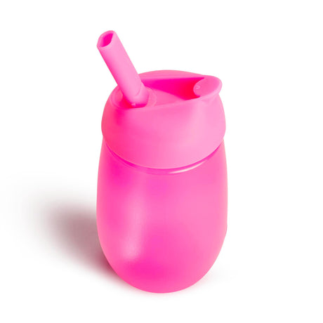 Gobelet avec Paille Simple Clean™ 10oz - Rose-Munchkin-MUN-21399-CLÉMENT