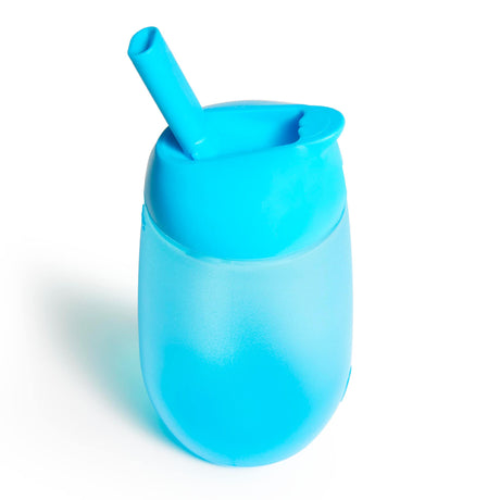 Gobelet avec Paille Simple Clean™ 10oz - Bleu-Munchkin-MUN-21424-CLÉMENT