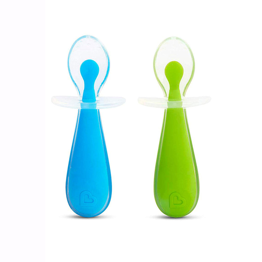 Cuillères Silicone (2) - Bleu-Munchkin-MUN-27147-17291-CLÉMENT
